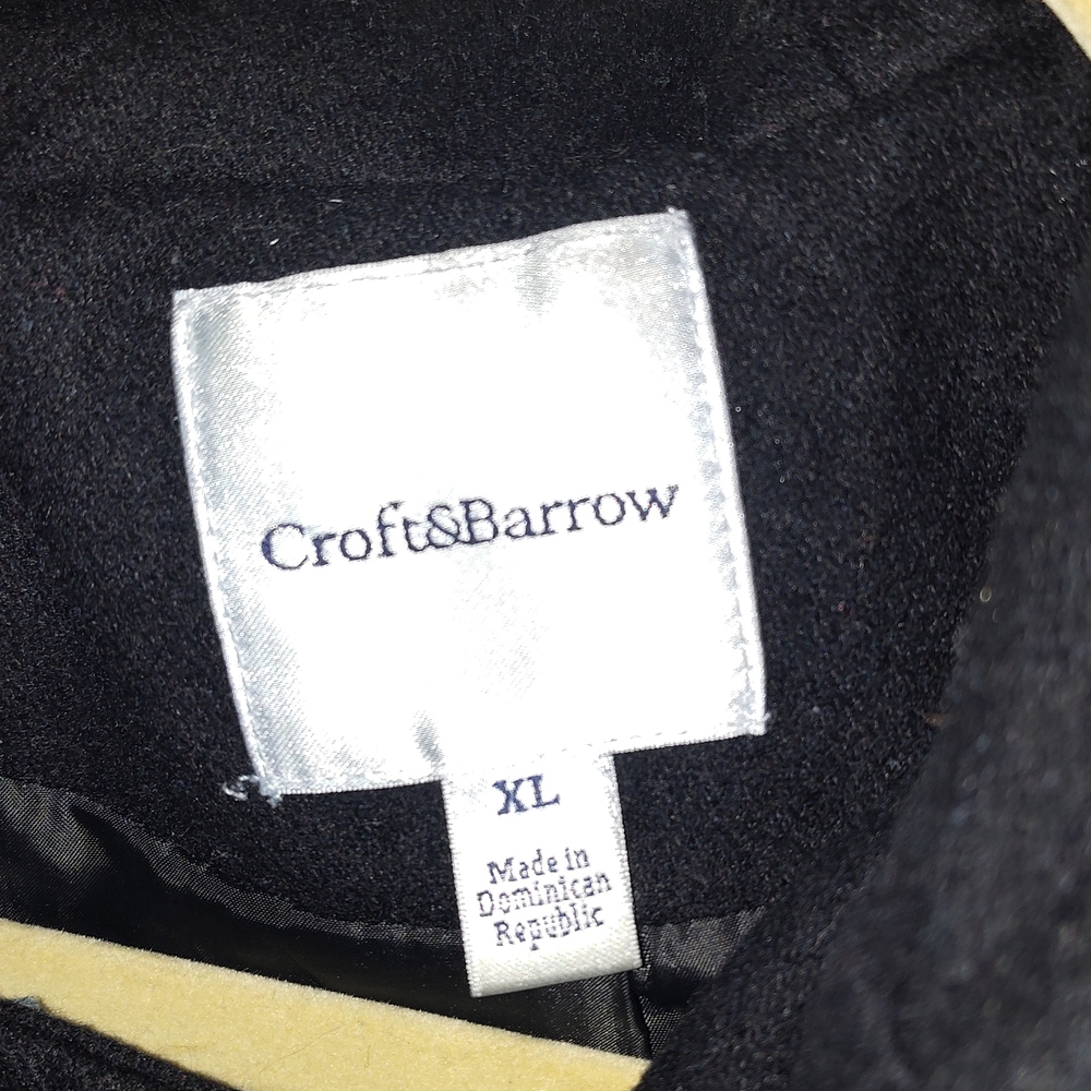 Croft & Barrow Black Outerwear - Picture 2 of 2